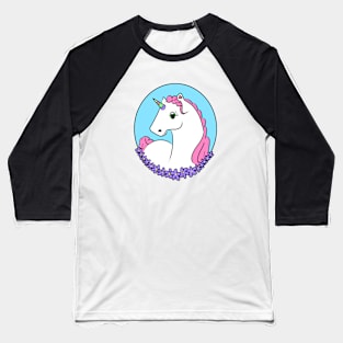 Cute Unicorn Baseball T-Shirt